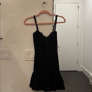 Charo Ruiz Black Lace Dress